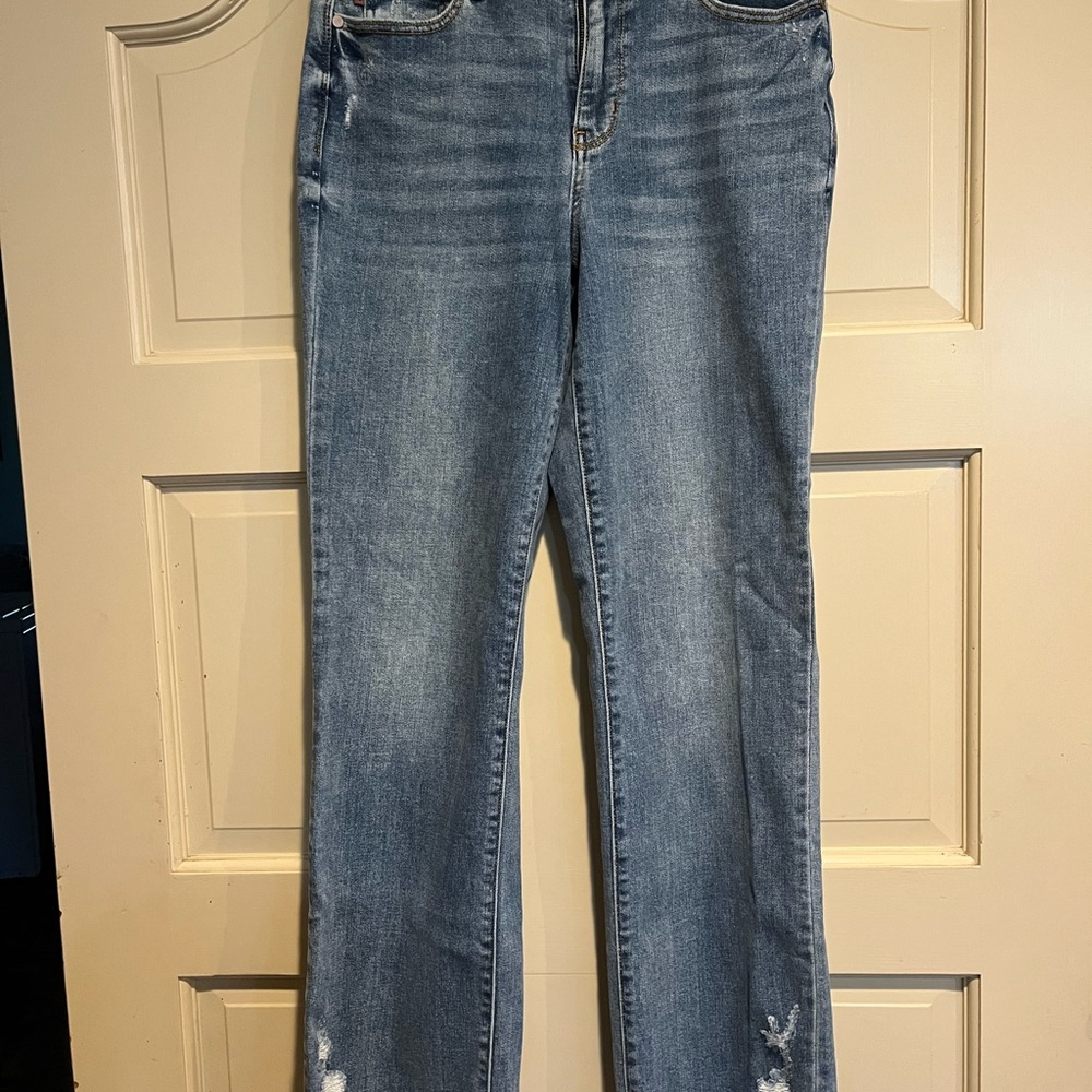Judy Blue Light Blue Straight Leg Jeans
